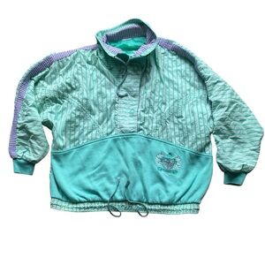 Brooks Vintage 1980s Women’s Reversible Striped Windbreaker Jacket